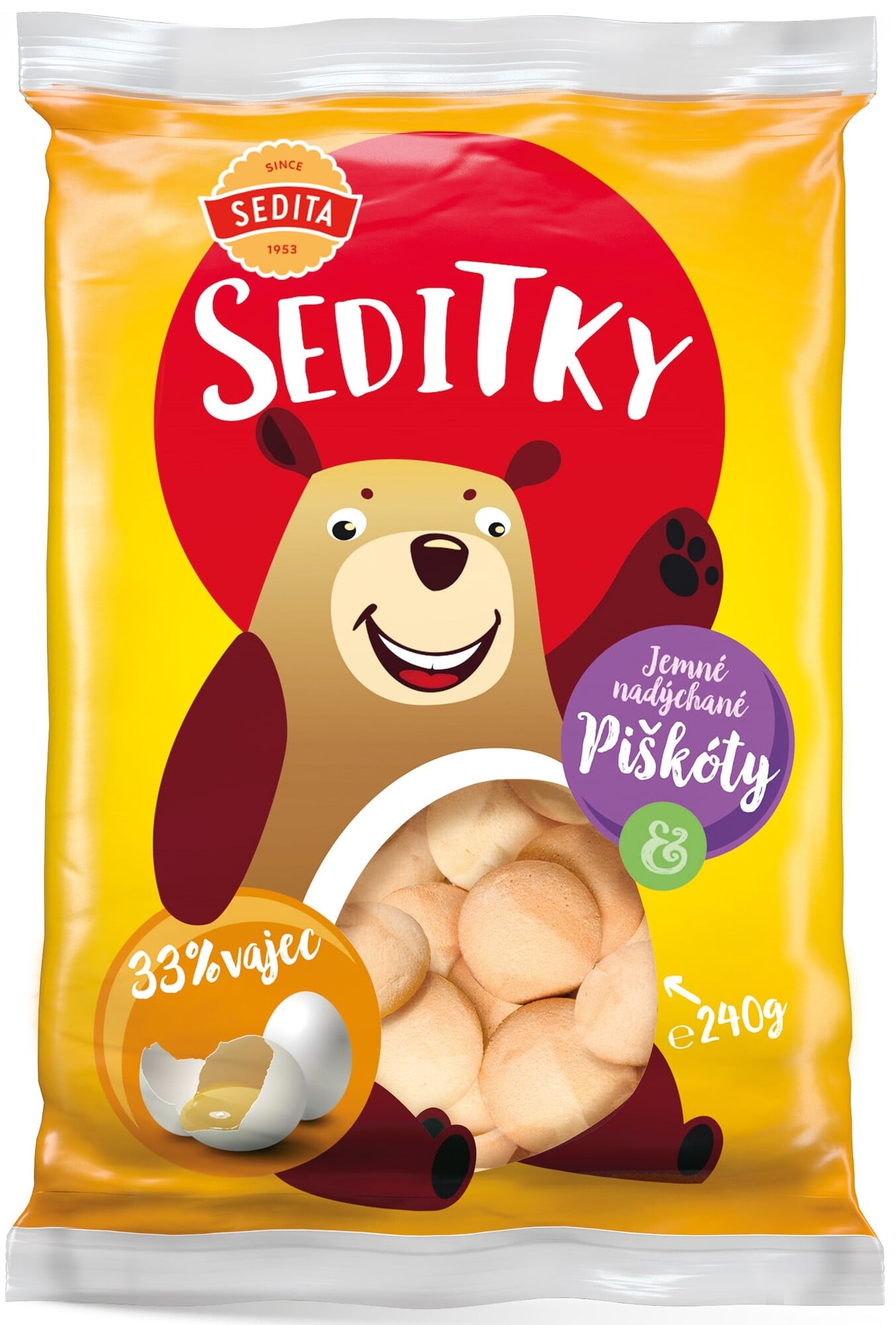 Sedita Seditky piškoty kulaté