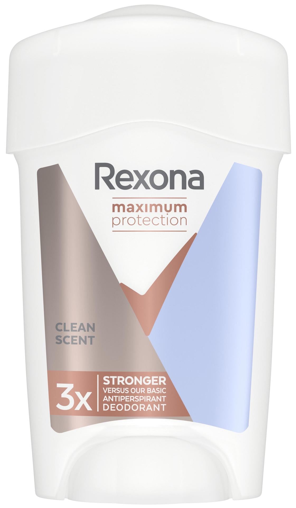 Rexona Antiperspirační krém maximum protection clean scent
