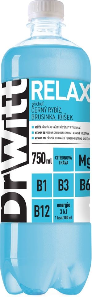 DrWitt Relax - černý rybíz, brusinka a ibišek