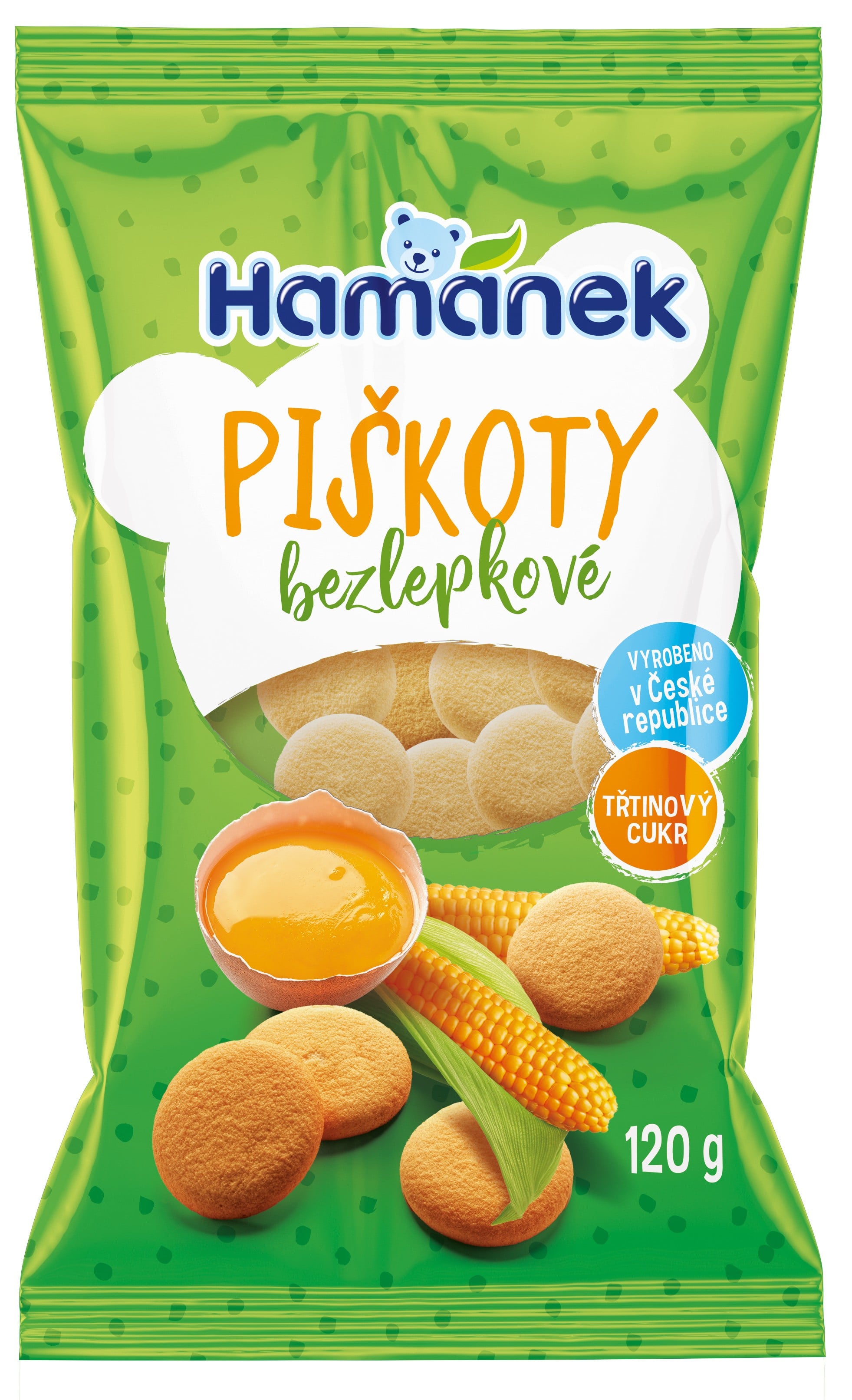 Hamánek Bezlepkové piškoty