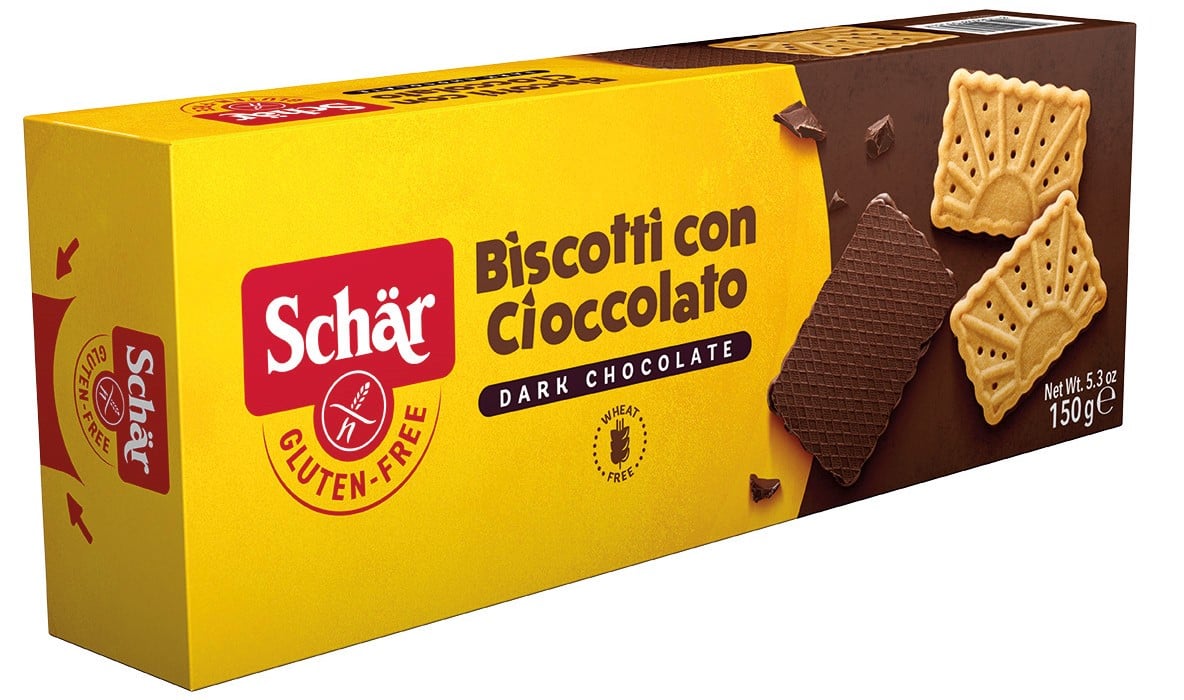 Schär Bezlepkové polomáčené sušenky