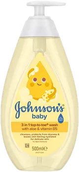 Johnson's Baby Top-to-toe mycí gel 3v1 tělo a vlásky