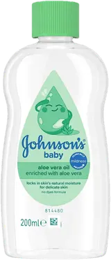 Johnson's Baby olej s aloe vera