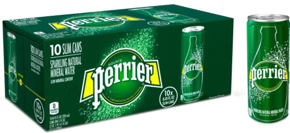 Perrier Plechovka 10x0,250 l