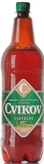 Cvikov Sváteční polotmavá 13° PET