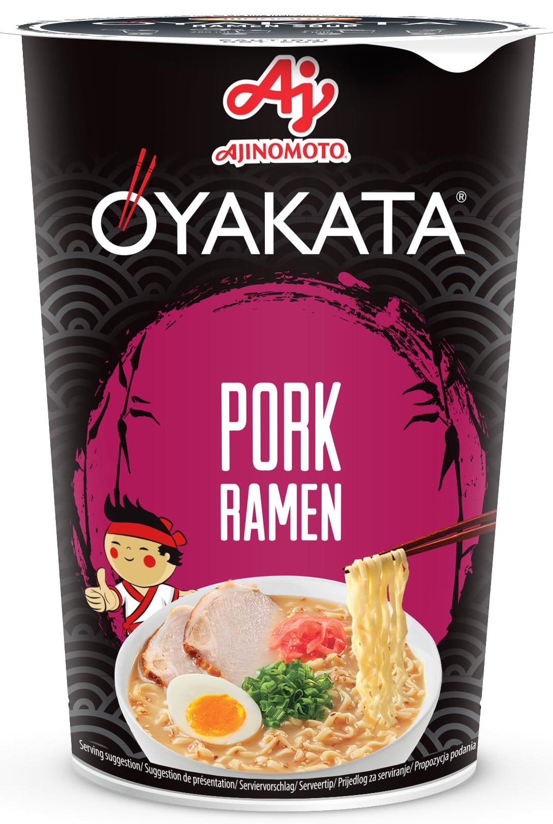 Oyakata instantní japonská nudlová polévka s vepřovou příchutí