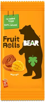 Bear Fruit Rolls ovocné rolované plátky mango