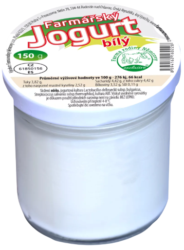 Farma rodiny Němcovy Jogurt bílý