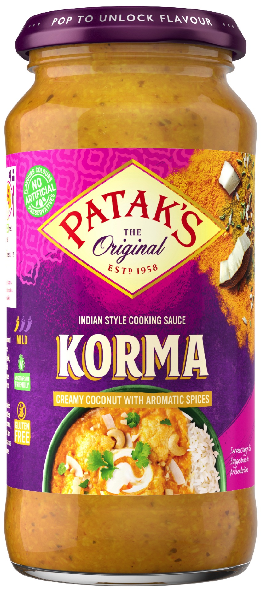 Patak's Korma kari omáčka