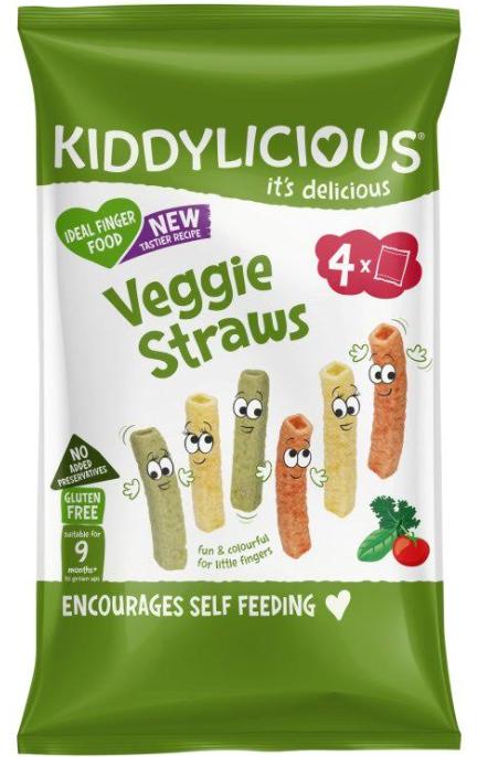 Kiddylicious Tyčinky zeleninové multipack