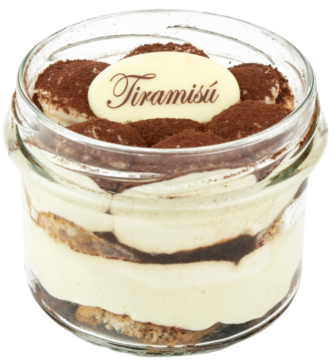 Ovocný Světozor Tiramisu ve skleničce