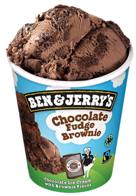 Ben & Jerry's Chocolate fudge brownie zmrzlina