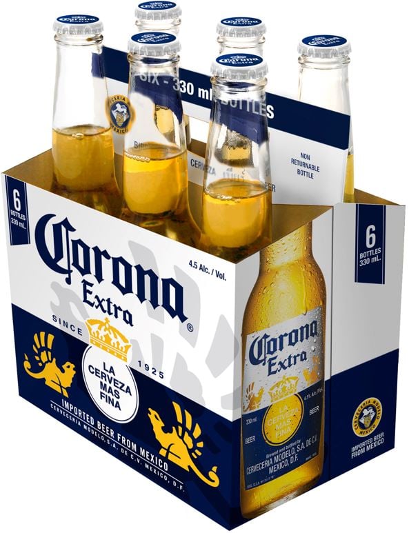 Corona Extra Pivo ležák světlý 6×0,330 l