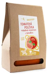 Tomatová polévka s bazalkou