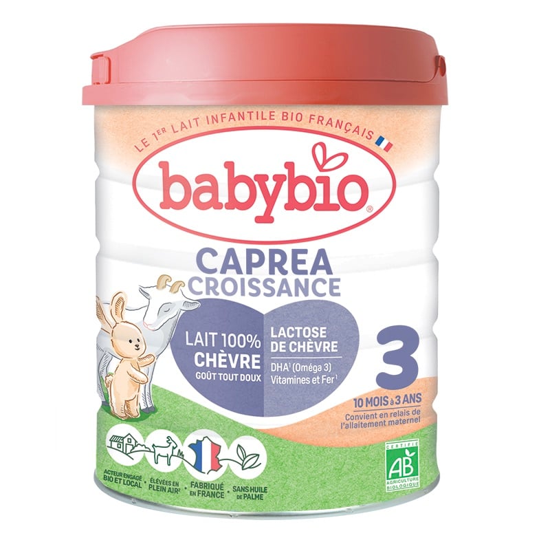 Babybio BIO Batolecí kozí kojenecké mléko 3 Caprea