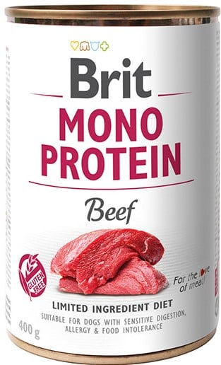 Brit Mono protein Konzerva pro psy – hovězí