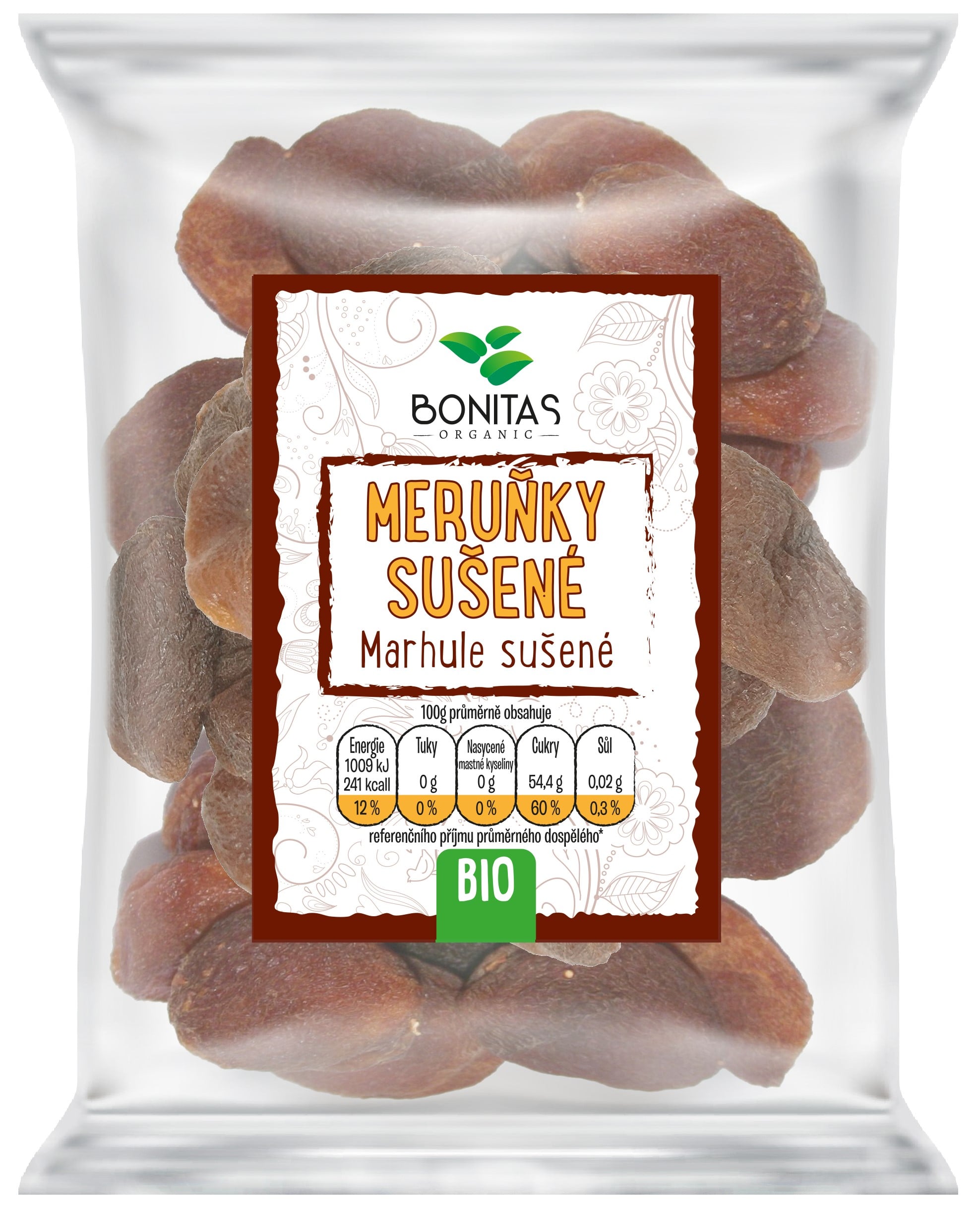 Bonitas BIO Meruňky sušené