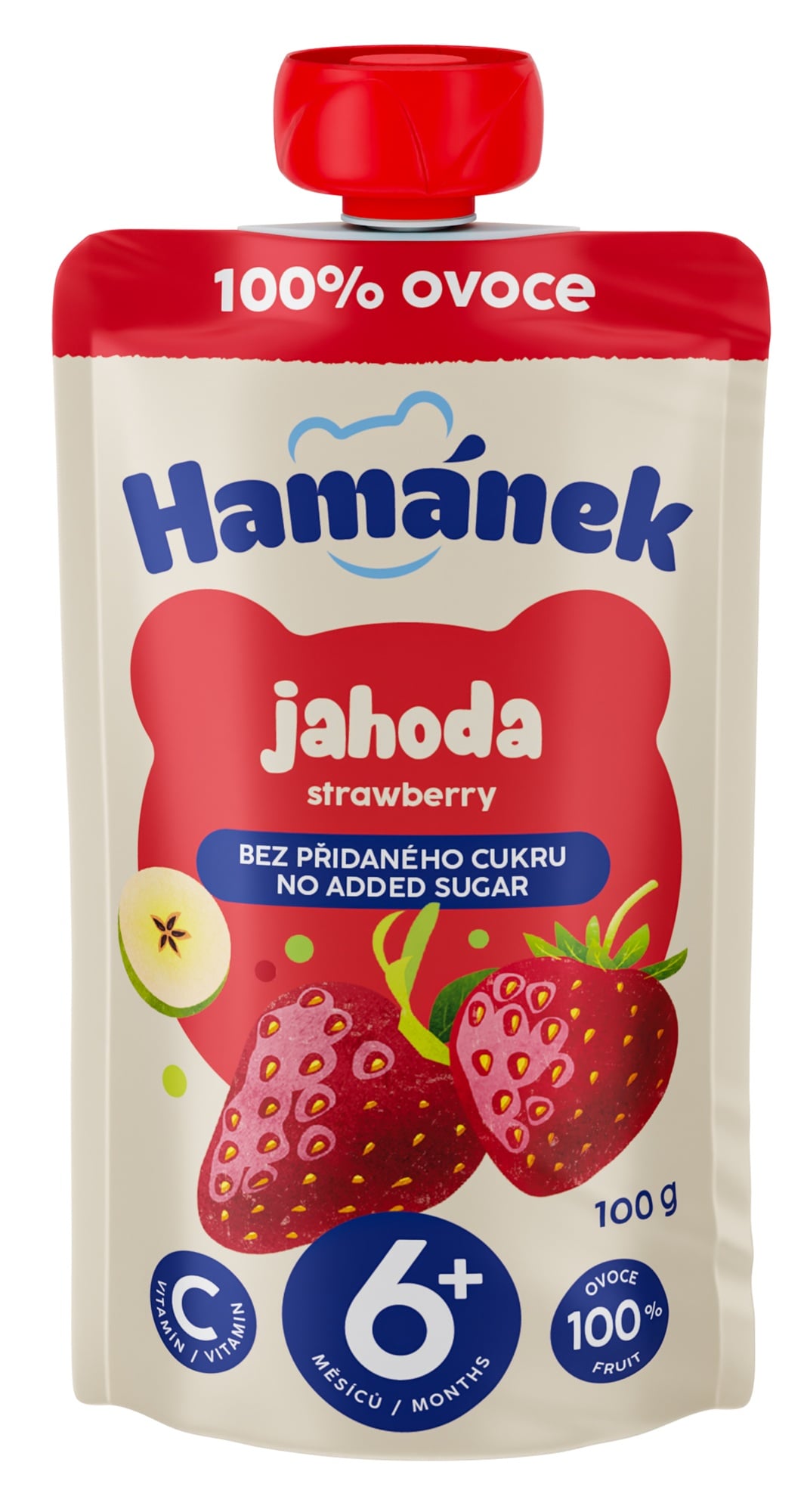 Hamánek Ovocná kapsička jahoda