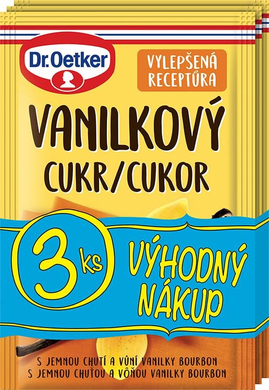 Dr.Oetker Vanilkový cukr 3×8 g