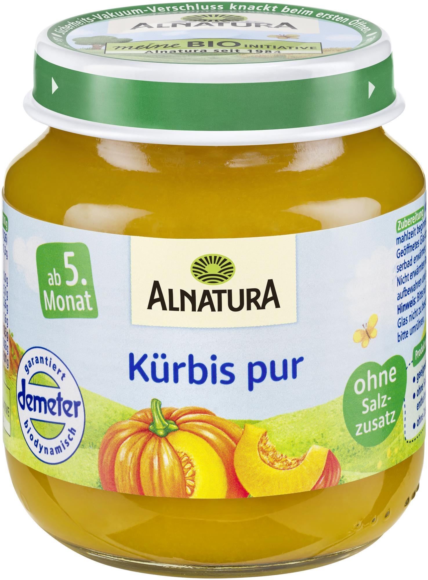 Alnatura BIO Příkrm s dýní
