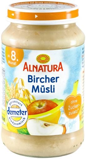 Alnatura BIO Příkrm Ovocné müsli