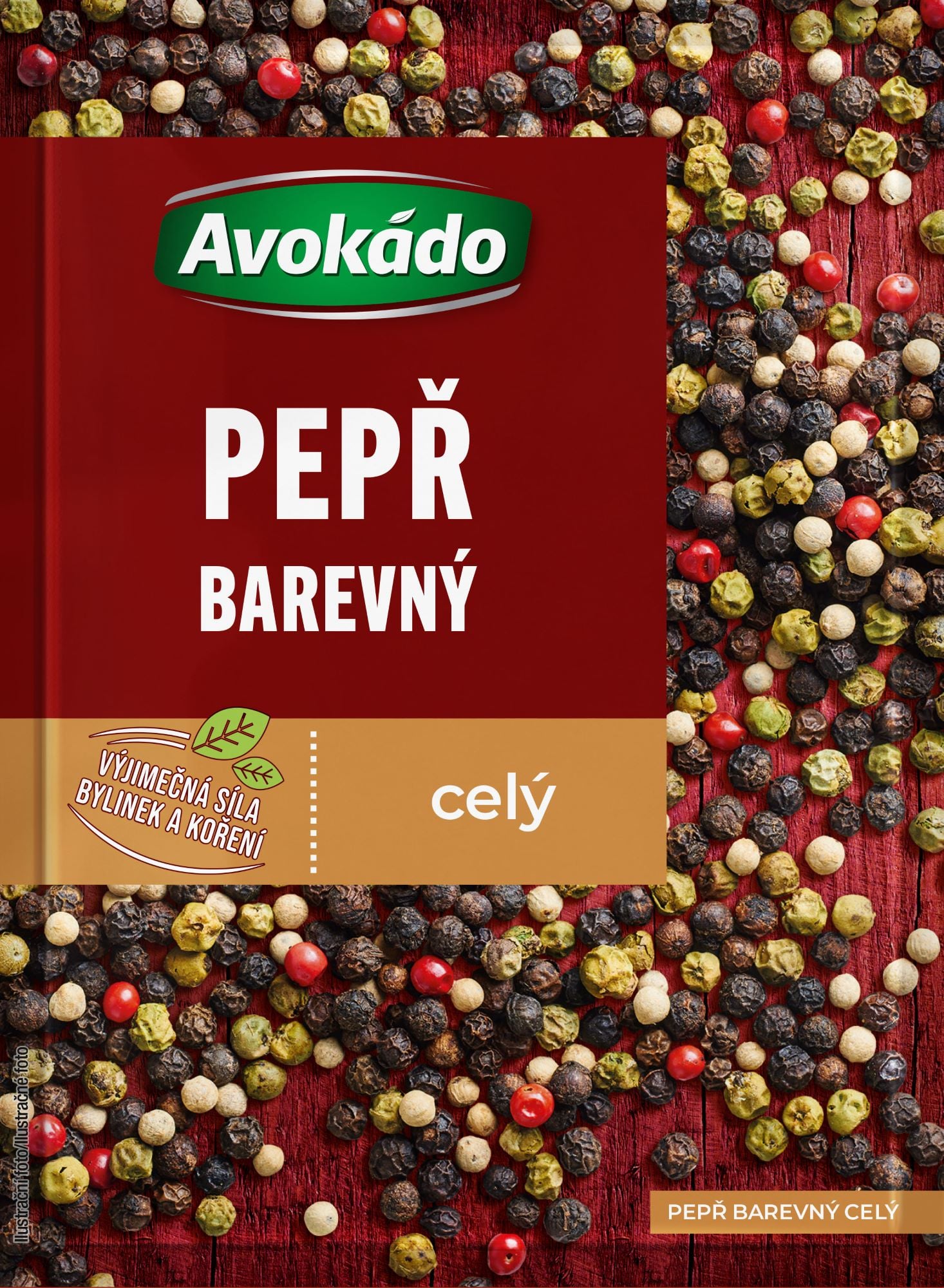 Avokádo Pepř barevný celý