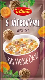 Vitana Polévka s játrovými knedlíčky do hrnečku