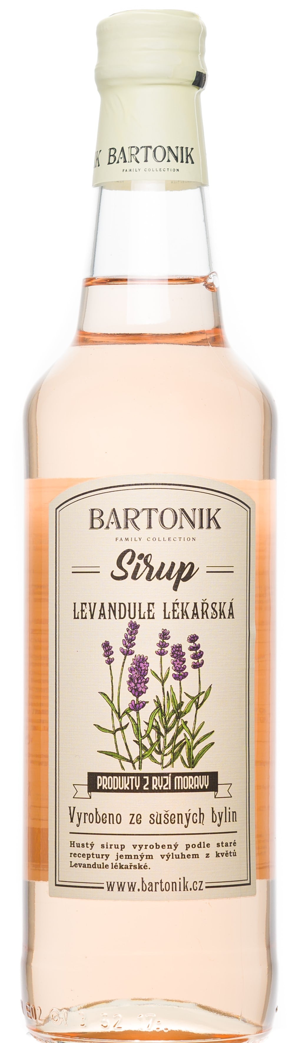 Bartonik Sirup levandule lékařská sklo