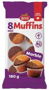 Brick Mini muffiny mramorové