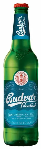 Budvar nealkoholický sklo