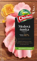 Chodura Medová šunka výběrová 87 %
