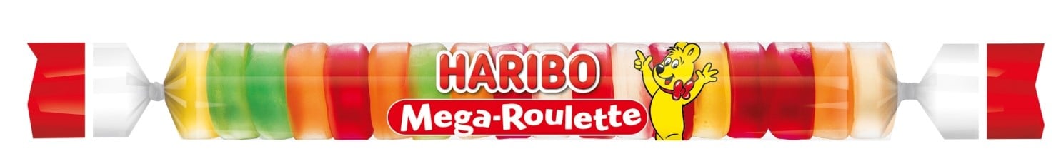 Haribo Mega Roulette želé s ovocnými příchutěmi