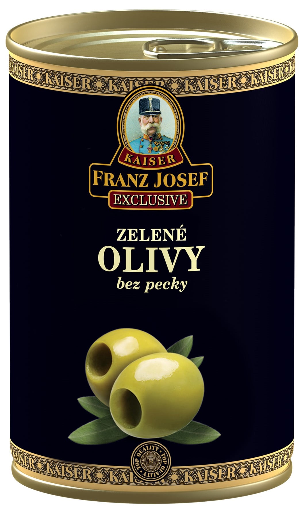 Franz Josef Kaiser Olivy zelené bez pecky ve slaném nálevu