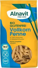 Alnavit BIO Penne bezlepkové z celozrnné rýžové mouky