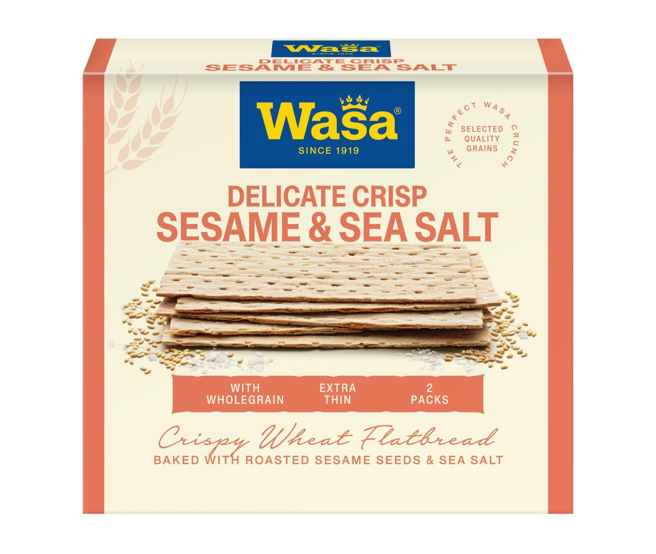 Wasa Delicate sezam a mořská sůl