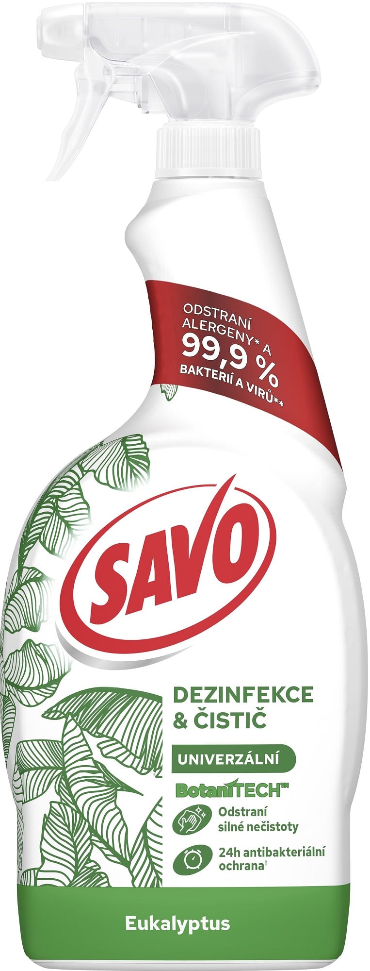 Savo Botanitech univerzální čisticí a dezinfekční prostředek