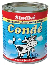 Condé Sladké zahuštěné plnotučné mléko