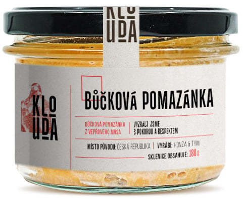 Maso Klouda Bůčková pomazánka