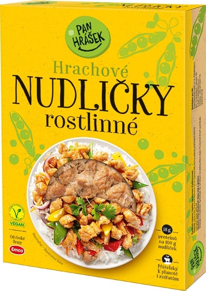 Pan Hrášek Rostlinné nudličky