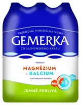 Gemerka Jemně Perlivá 6 × 1,5 l