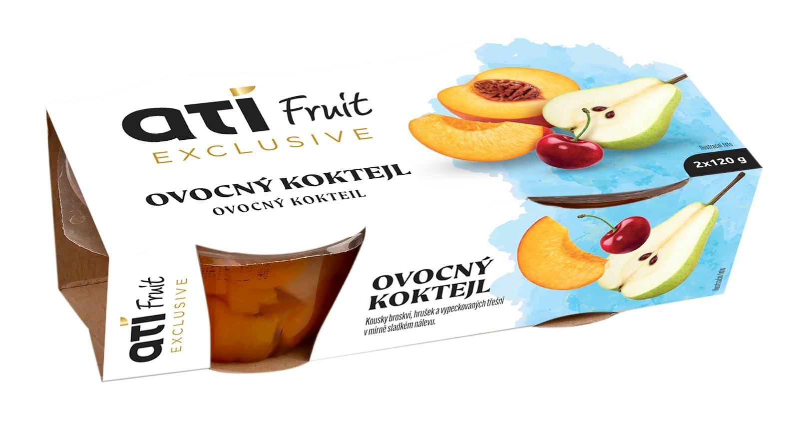 Ati Fruit Ovocný koktejl Duo pack