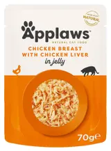 Applaws Cat Jelly kapsička kuřecí prsa s játry pro kočky