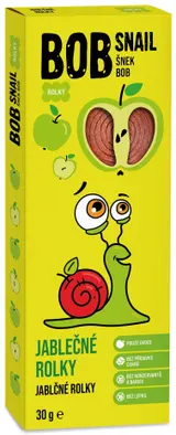 BOB Snail Ovocné rolované plátky jablko