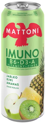 Mattoni Imuno jablko, kiwi a ananas plech