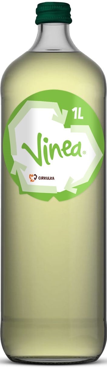 Cirkulka Vinea bílá sklo