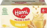 Hami Mlíčko s kaší s příchutí vanilky 4×250 ml