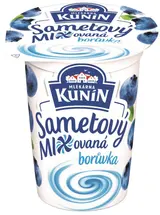 Mlékárna Kunín Sametový jogurt borůvka