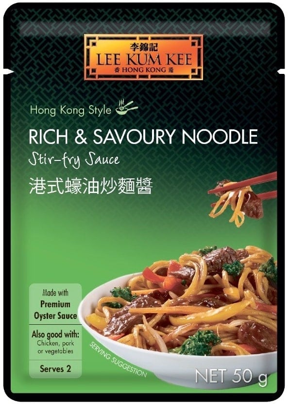 Lee Kum Kee Stir-Fry omáčka na nudle v hongkongském stylu