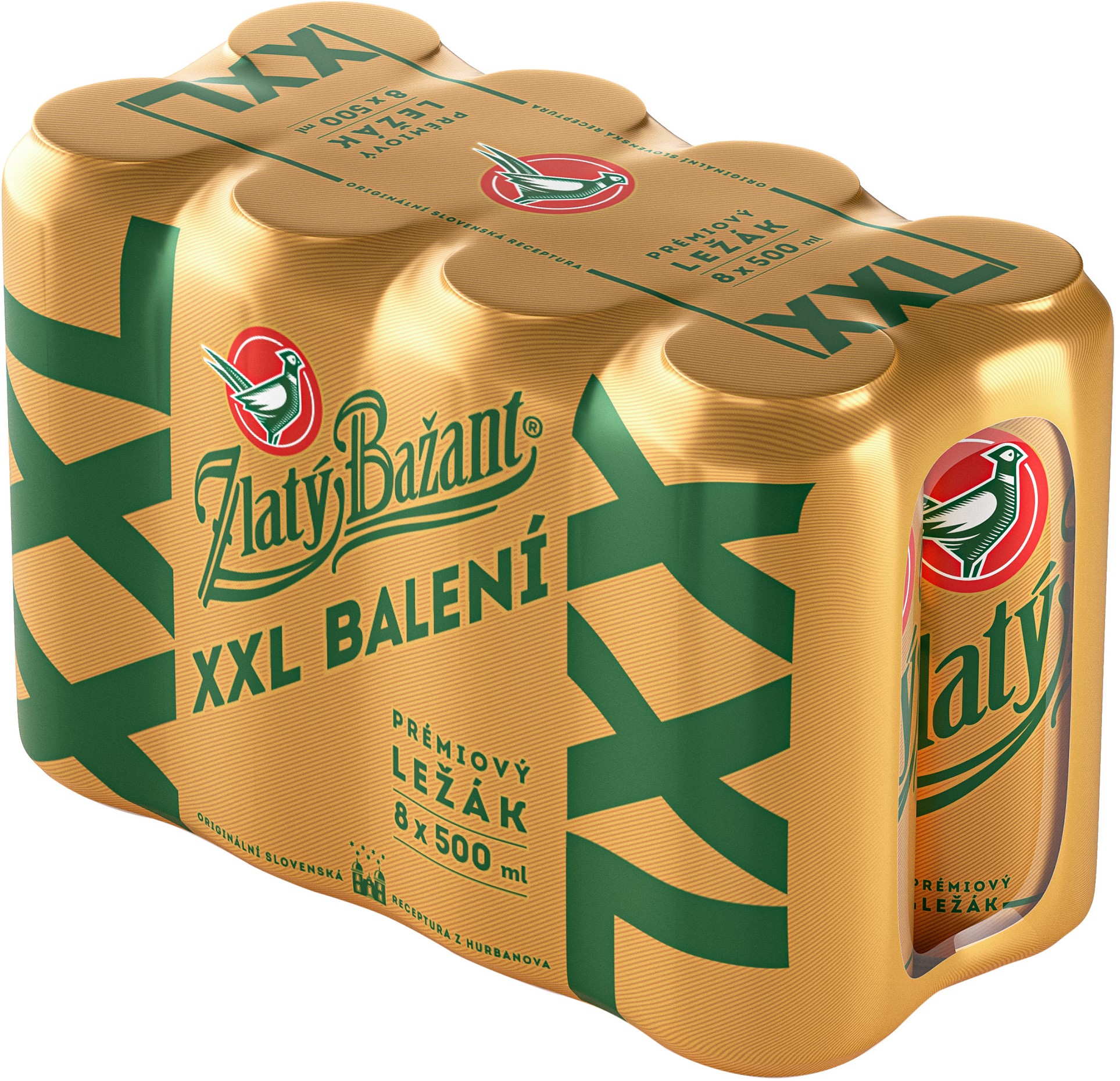 Zlatý bažant prémiový ležák XXL plech