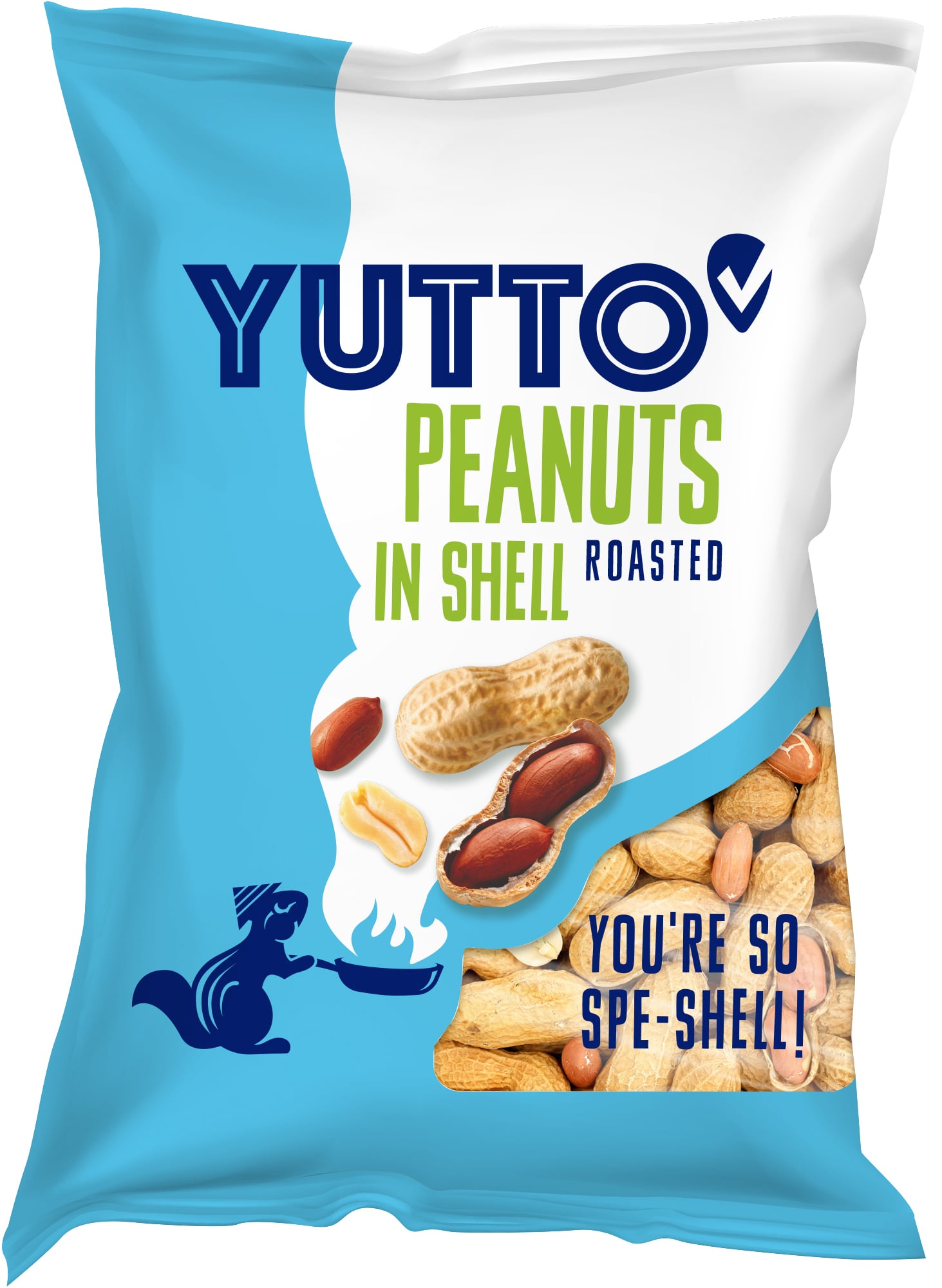 Yutto Jumbo arašídy, neloupané, pražené